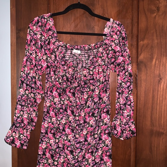 Pink floral dress - Picture 1 of 2